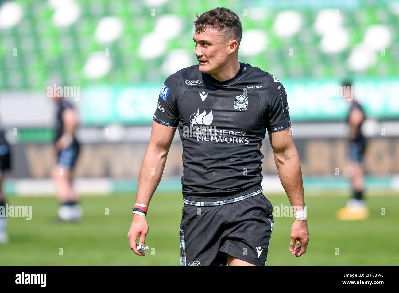 Treviso, Italy. 24th Apr, 2021. Benetton Treviso vs Glasgow Warriors ...