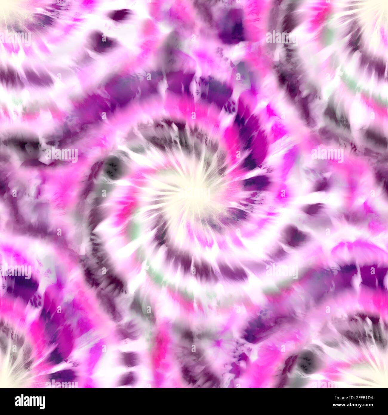 Seamless spiral tie dye pattern for surface design print Stock Photo ...
