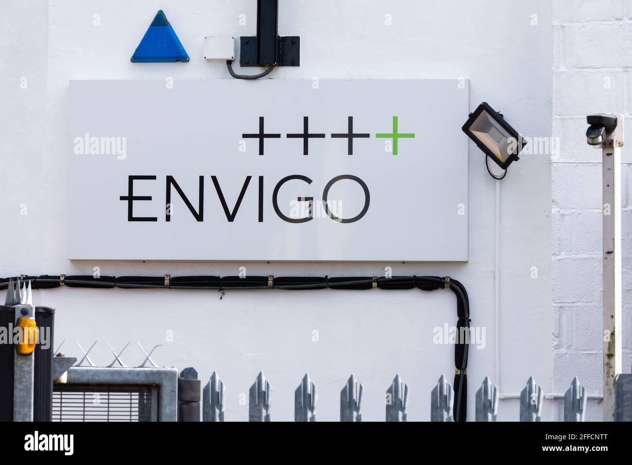 April 11th 2021. Envigo, Shaws Farm, Blackthorn, Bicester, pictured here,  is one of three Envigo UK locations. Others are based at the remote  Hillcrest Research Station near Loughborough and at Huntingdon. Envigo