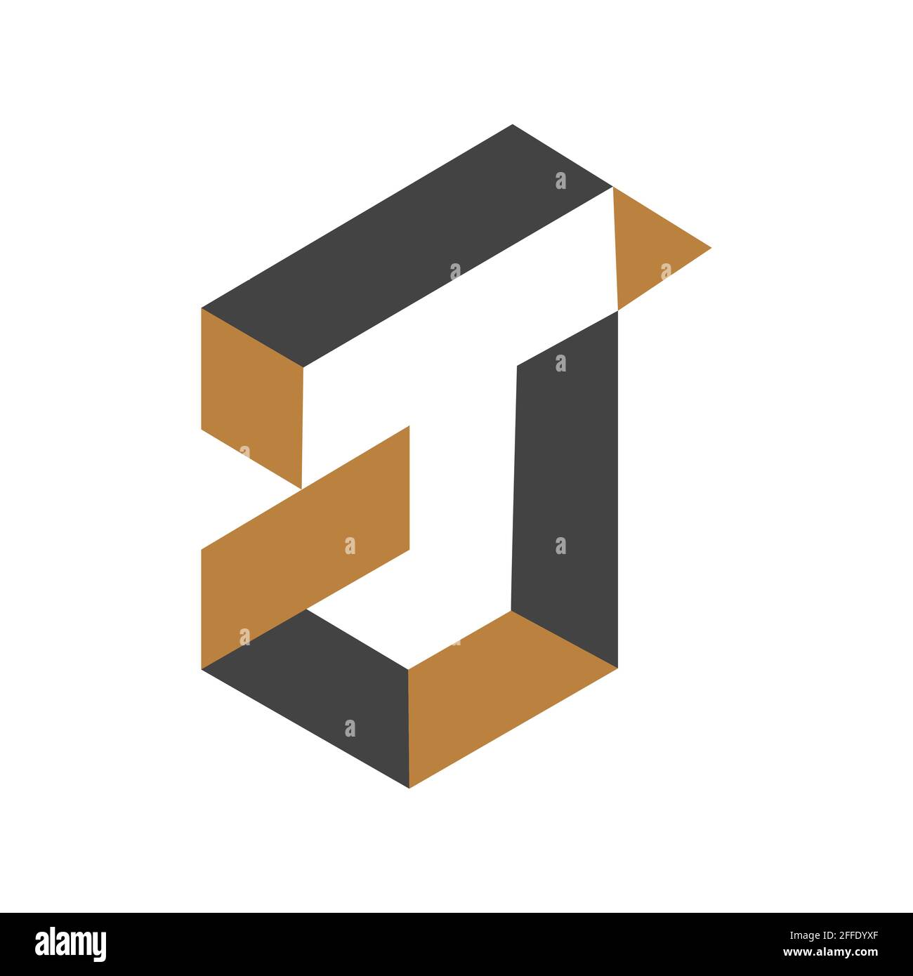 Initial tj letter logo vector template design. Linked letter jt logo ...