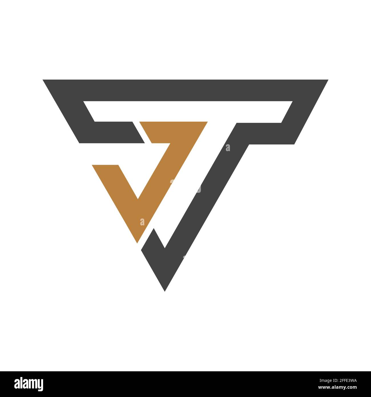 Initial Tj Letter Logo Vector Template Design Linked Letter Jt Logo Design Stock Vector Image Art Alamy