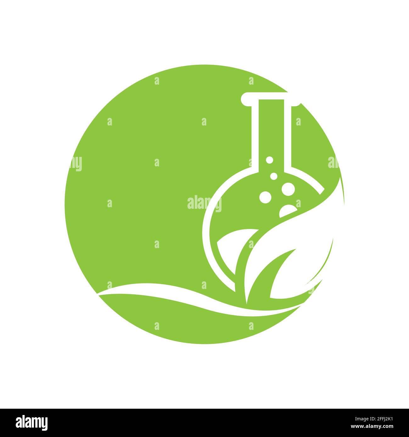 Natural medicine logo vector illustration design template Stock Vector ...