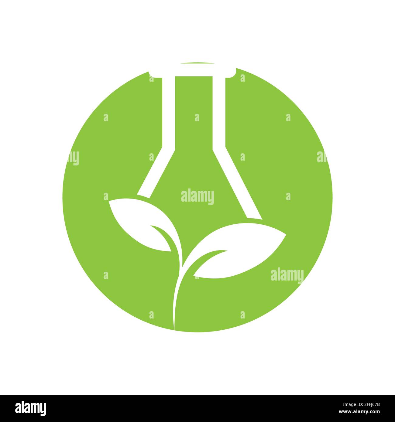 Natural medicine logo vector illustration design template Stock Vector ...