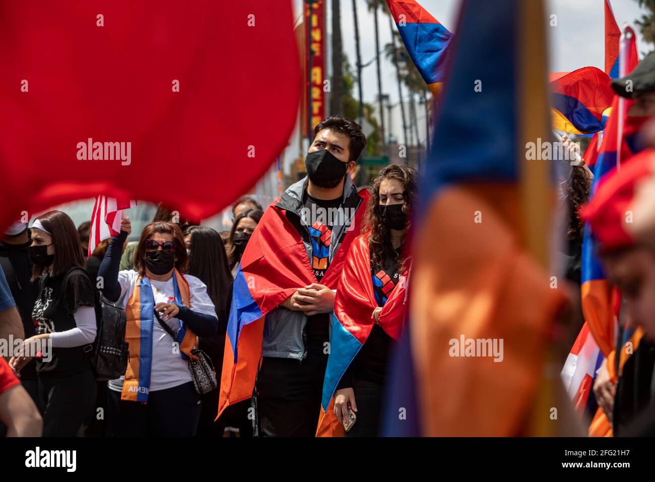 Beverly Hills, California, USA. 24th Apr, 2021. (L to R)David