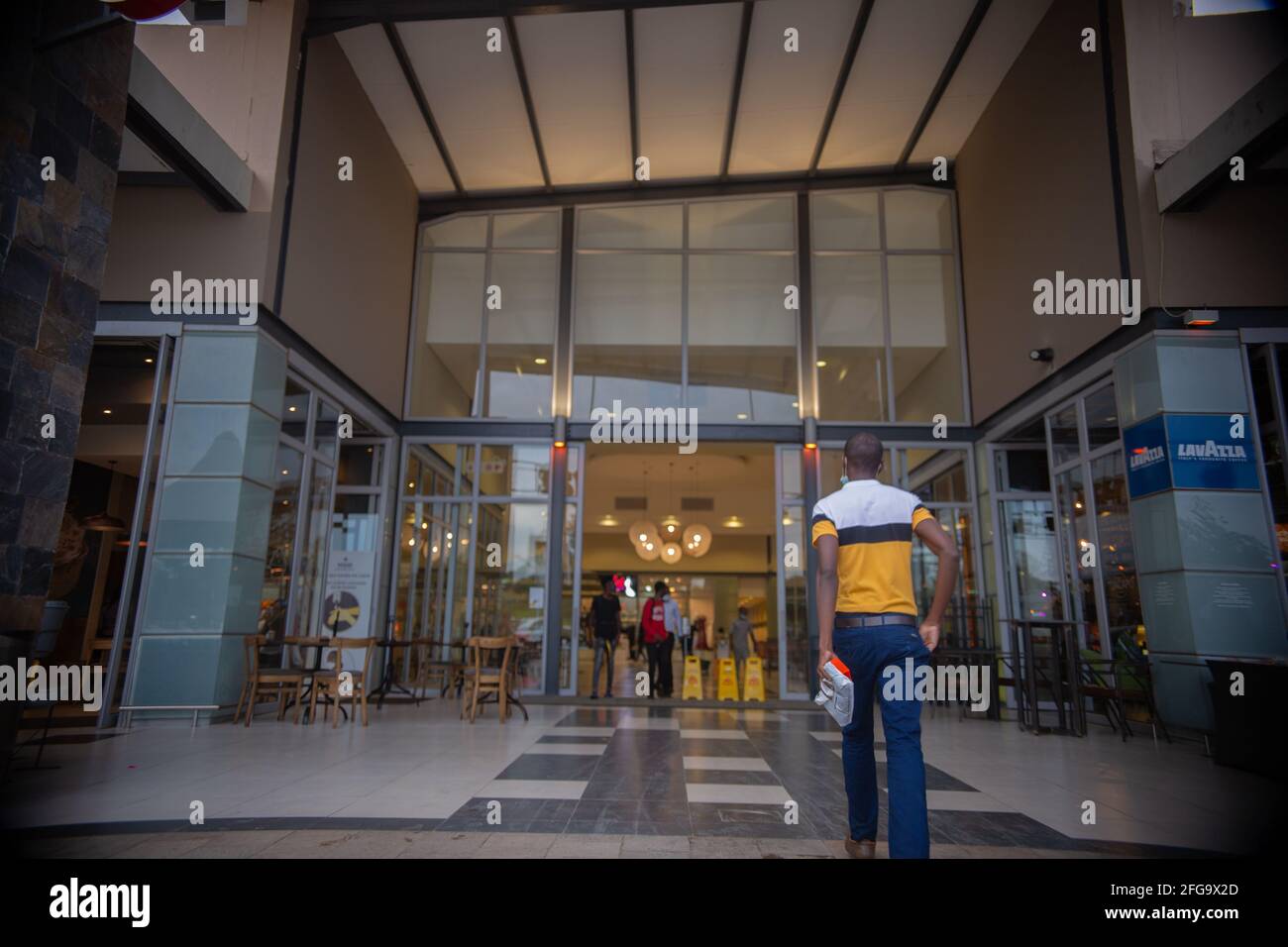 Lusaka, East Park Mall, Zambia, 13th April 2021, the mall built for the