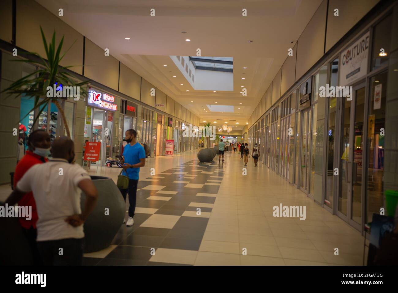 Lusaka, East Park Mall, Zambia, 13th April 2021, the mall built for the