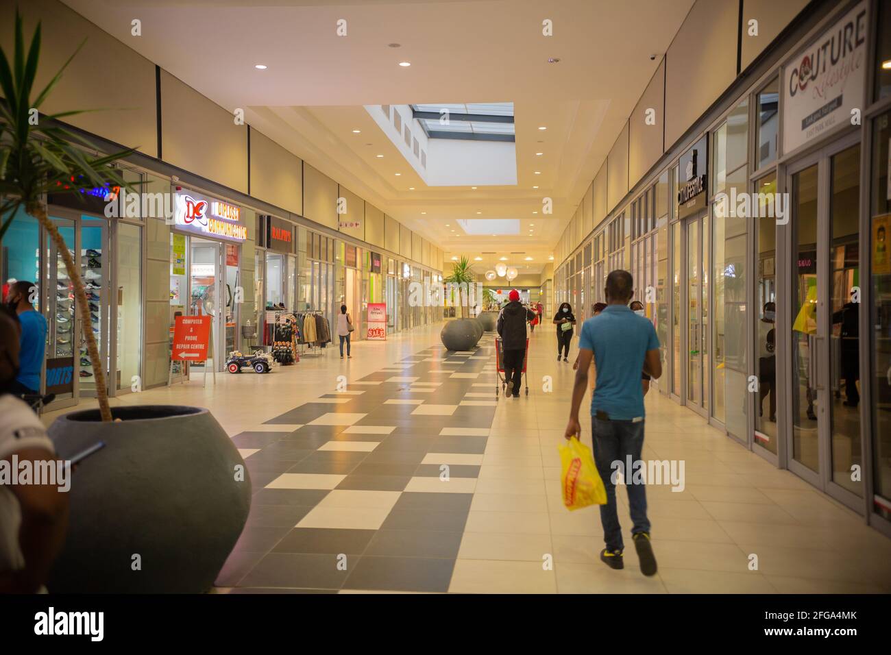 Lusaka, East Park Mall, Zambia, 13th April 2021, the mall built for the
