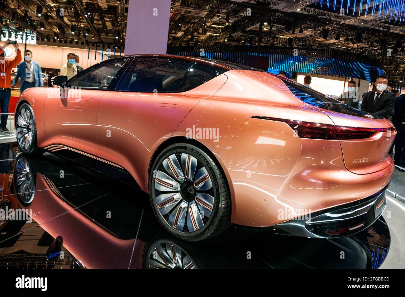 Hengchi 1 on display at the 2021 Shanghai Auto Show, China Stock Photo ...