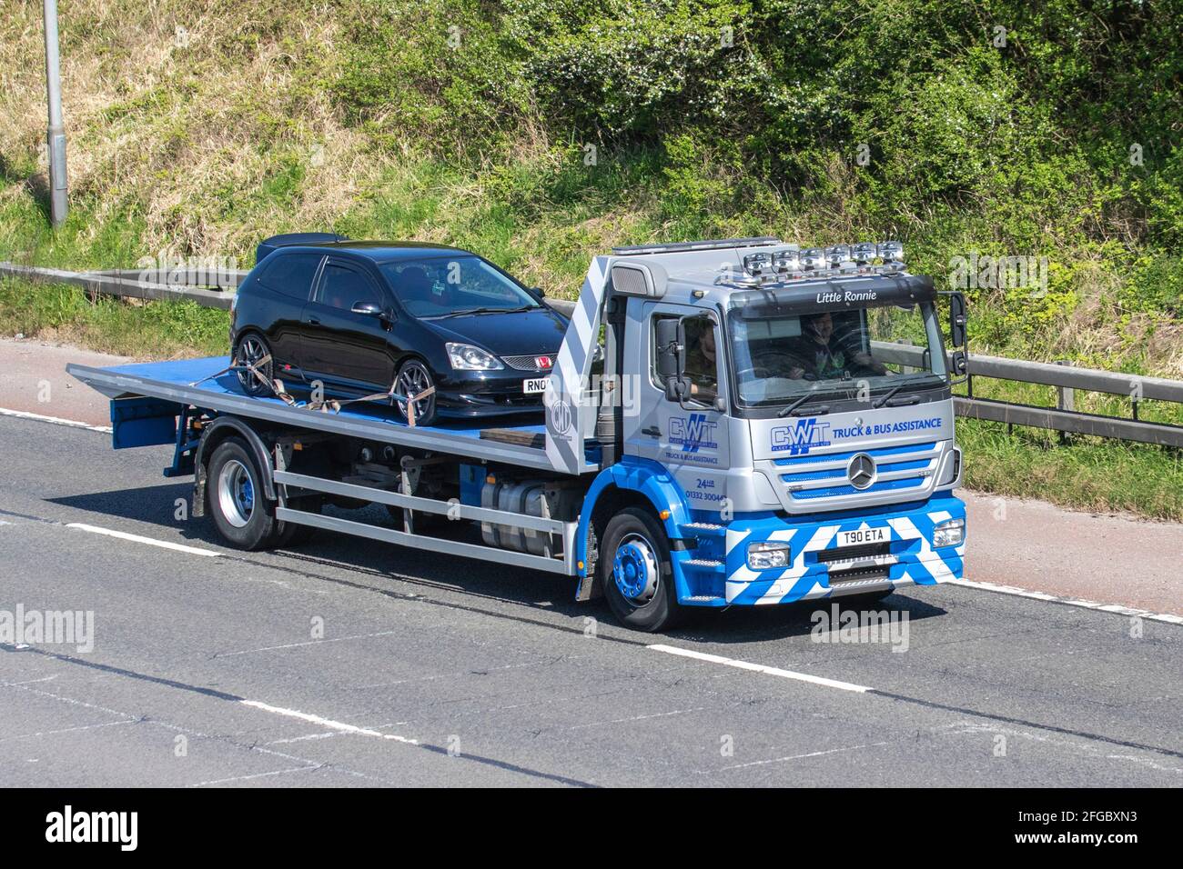'Little Ronnie' CWT 24hr Truck & Bus 24hr roadside breakdown recovery assistance, Stock Photo