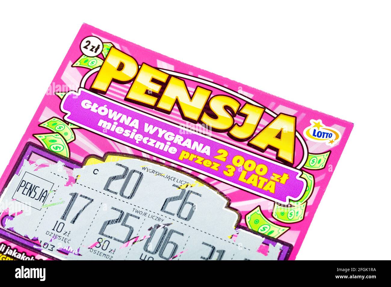 Scratch card hi-res stock photography and images - Alamy