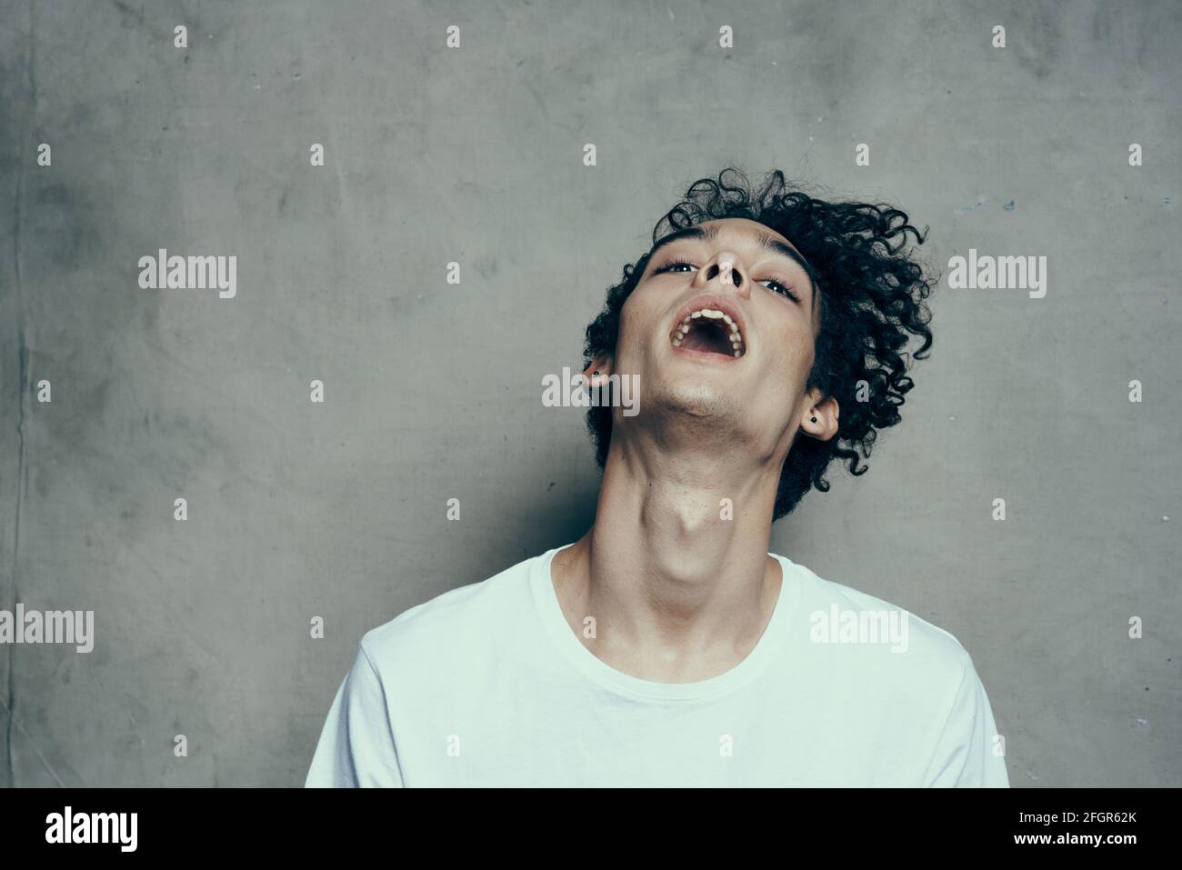 Male anatomy head neck side hires stock photography and images Alamy
