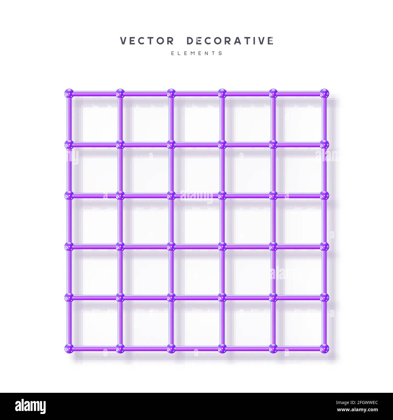 3d atom array grid Stock Vector Image & Art - Alamy