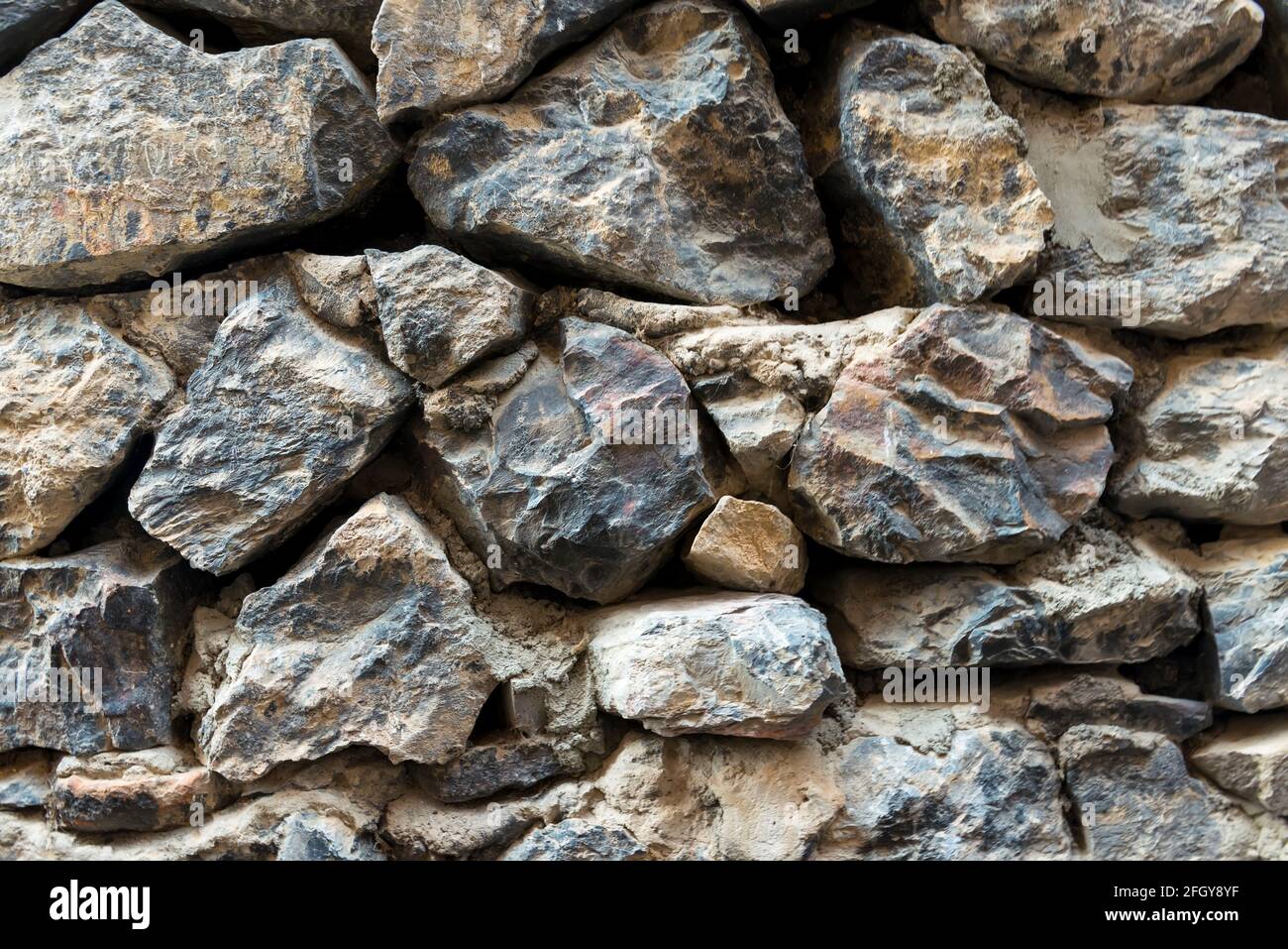 The rock background. Stone mountain texture background Stock Photo