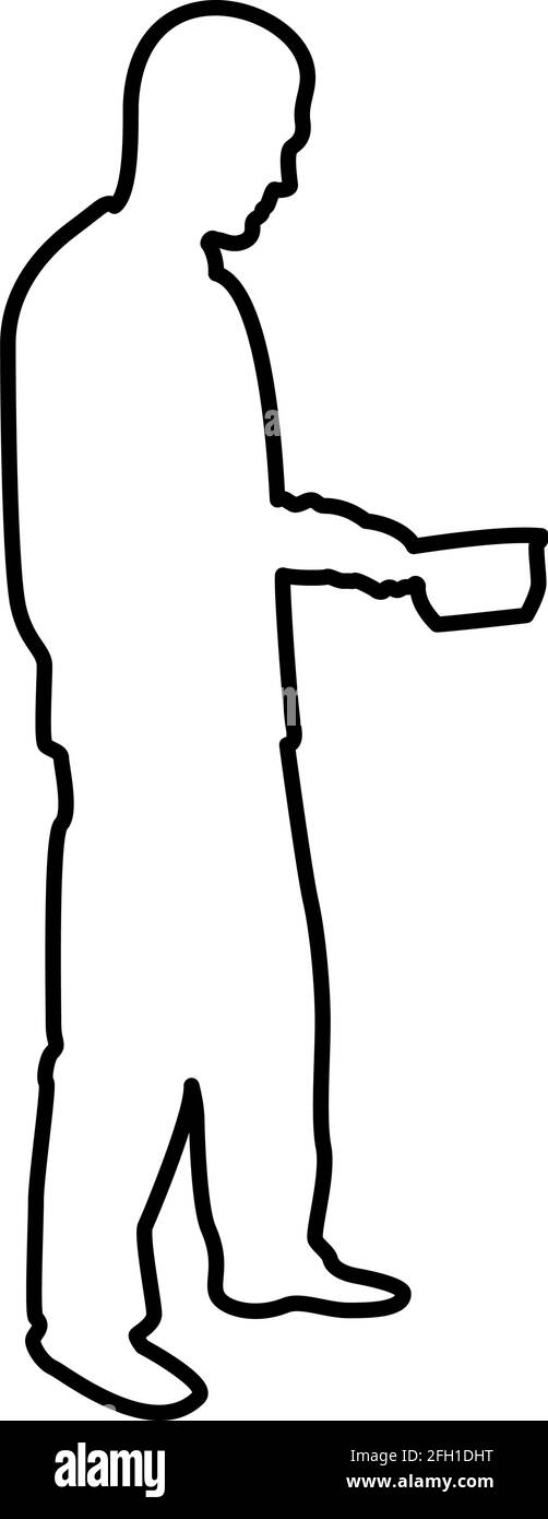 Professional male cook preparing gourmet Black and White Stock Photos ...