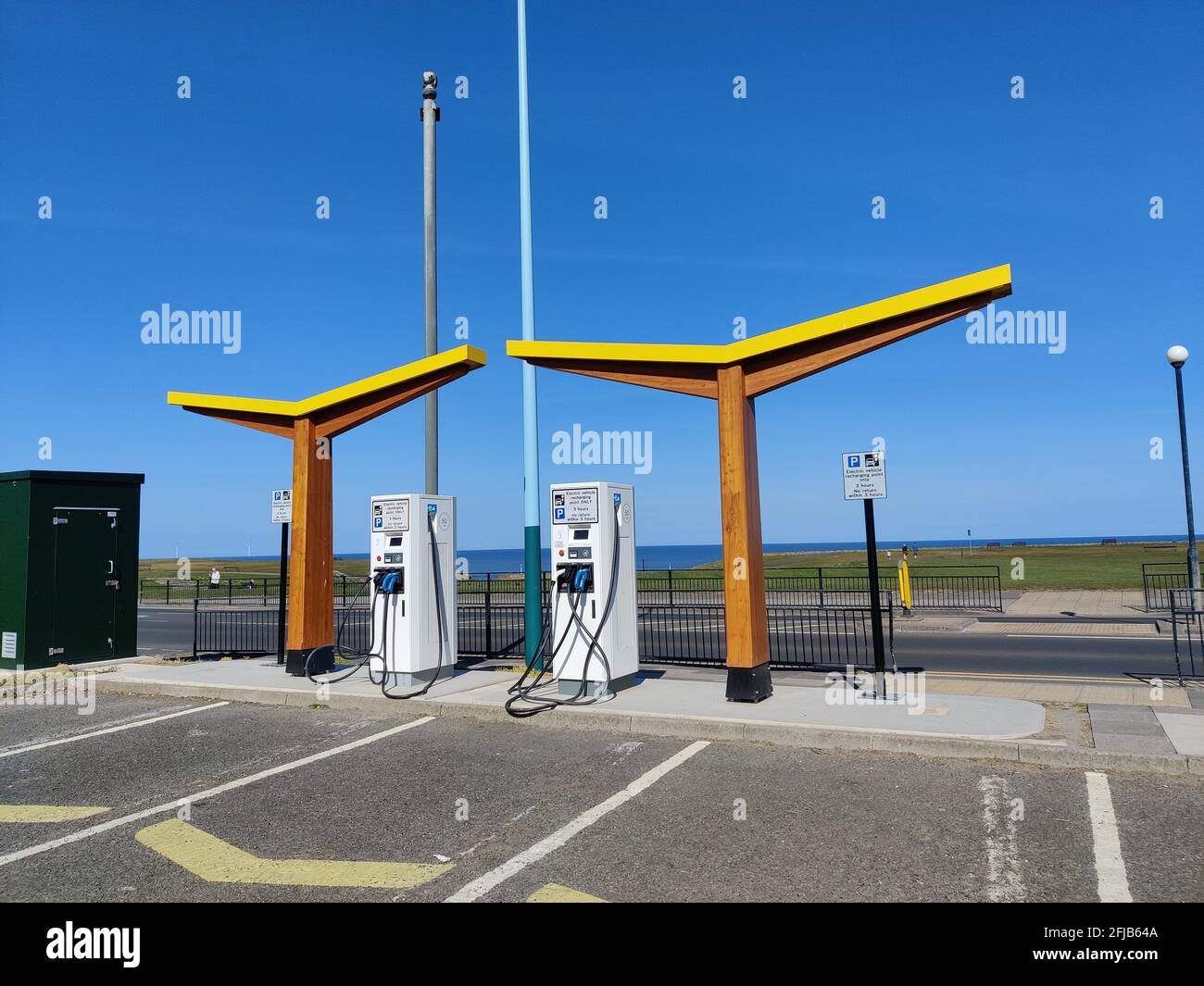 charging station in England Stock Photo Alamy