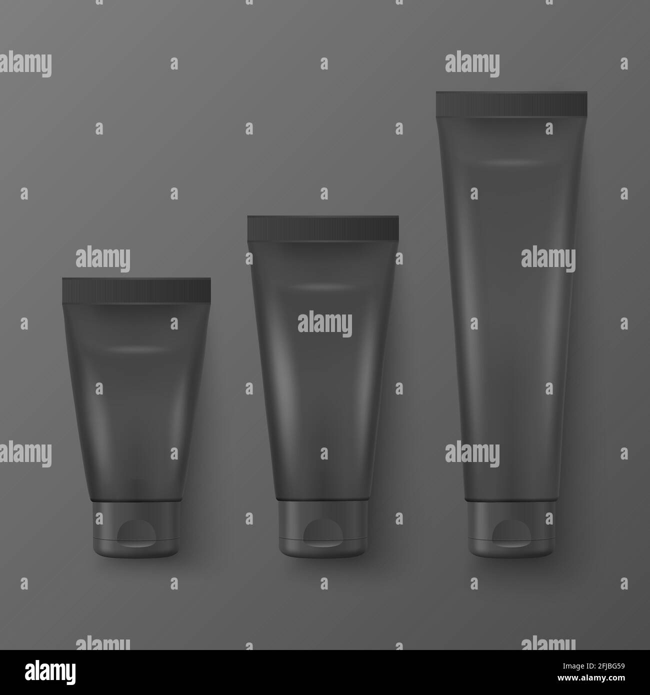 Metal Toothpaste Packaging Vector 3d Realistic Plastic, Metal Black Tooth Paste, Cream Tube ...