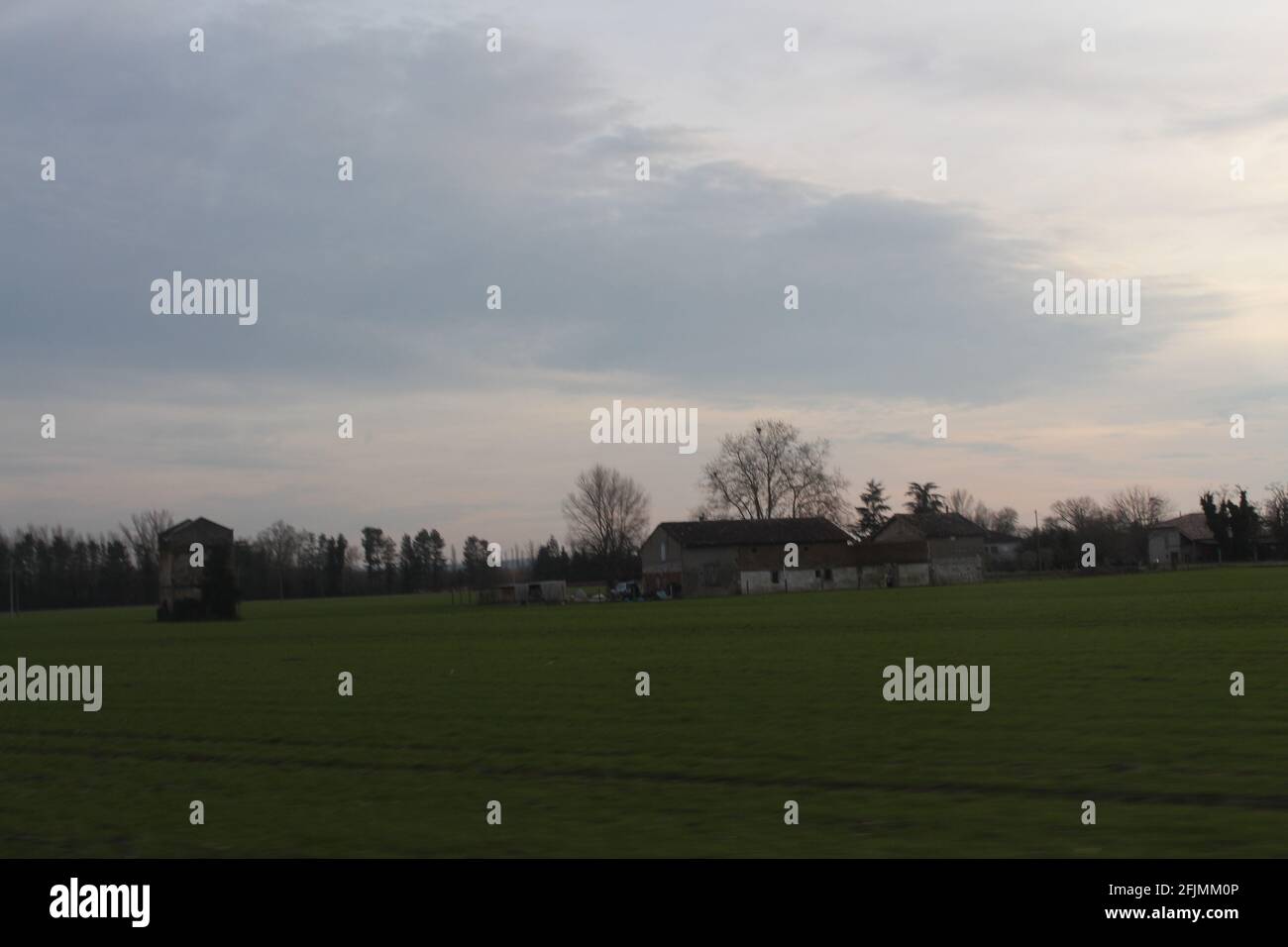 Paysage du Tarn et Garonne Stock Photo