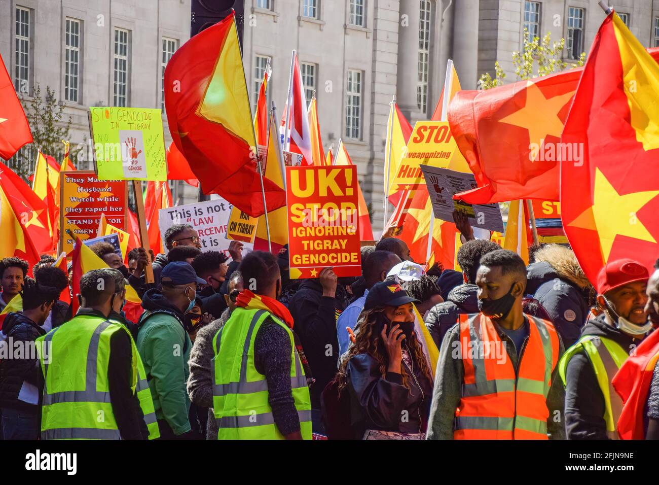 Tigray region flag hires stock photography and images Alamy