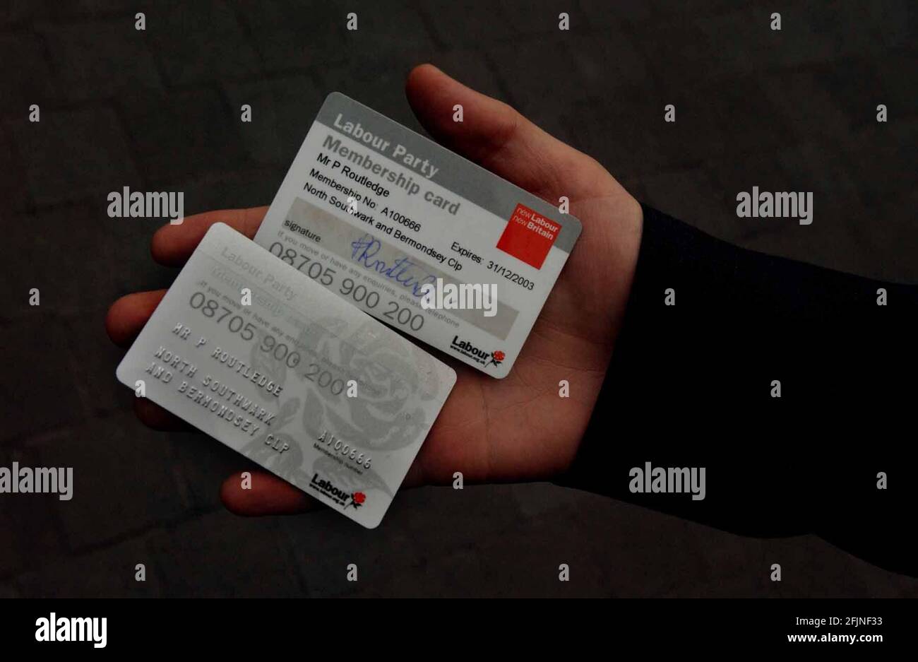Labour card hires stock photography and images Alamy