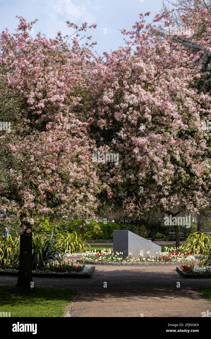 Coronation Gardens by Lyttelton Road, E10, London, United Kingdom Stock