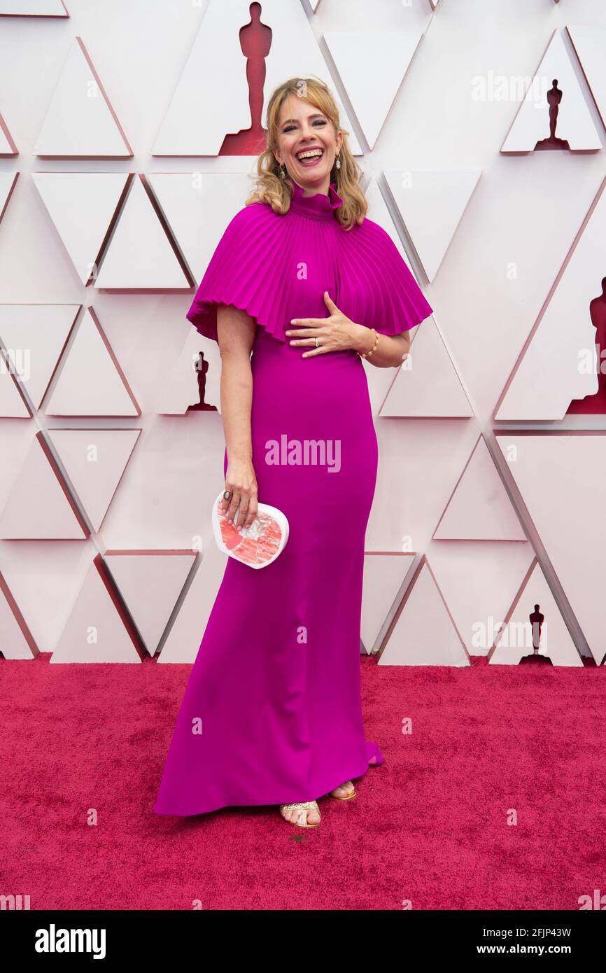 Los Angeles, USA. 25th Apr, 2021. Oscar® nominee Erica Rivinoja arrives