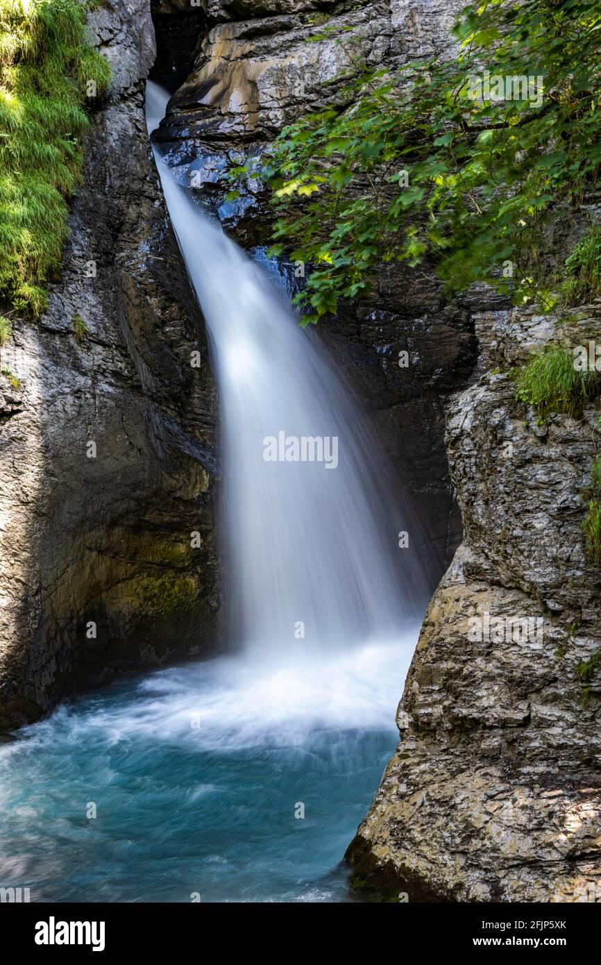 Trummelbach falls waterfall in hi-res stock photography and images - Alamy