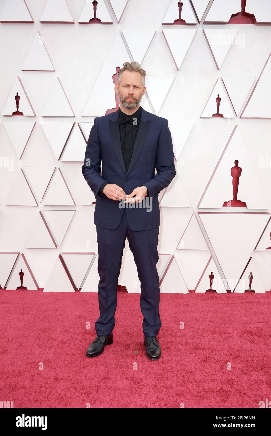Los Angeles, USA. 25th Apr, 2021. Oscar® nominee Darius Marder arrives