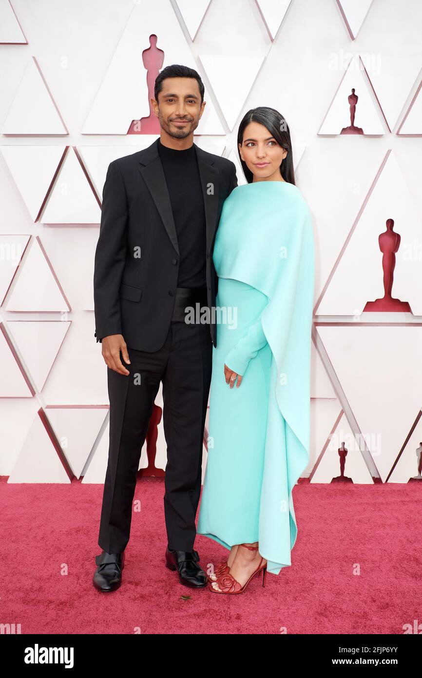 Los Angeles, USA. 25th Apr, 2021. Oscar® nominee Riz Ahmed and Fatima ...