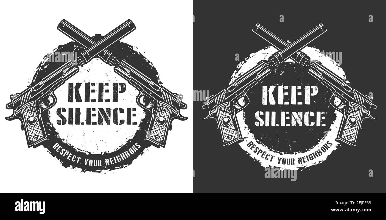 Silencer Vector Vectors High Resolution Stock Photography and Images