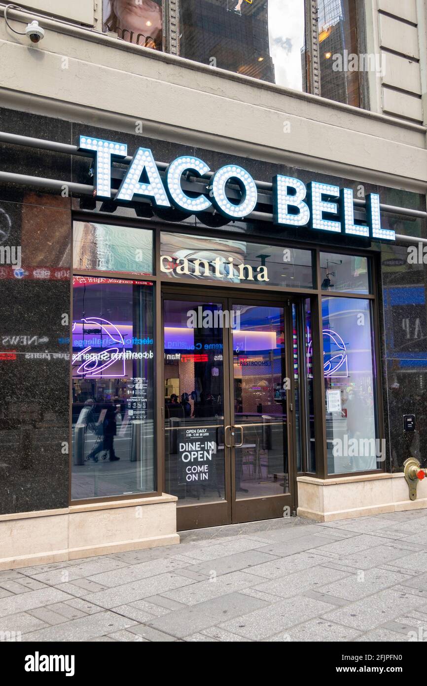 Taco Bell opens ‘digital only’ restaurant in Times Square that serves