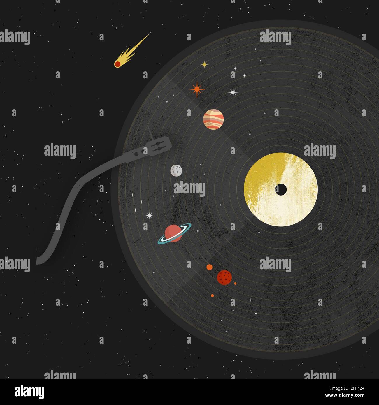 Space in the LP Stock Photo Alamy