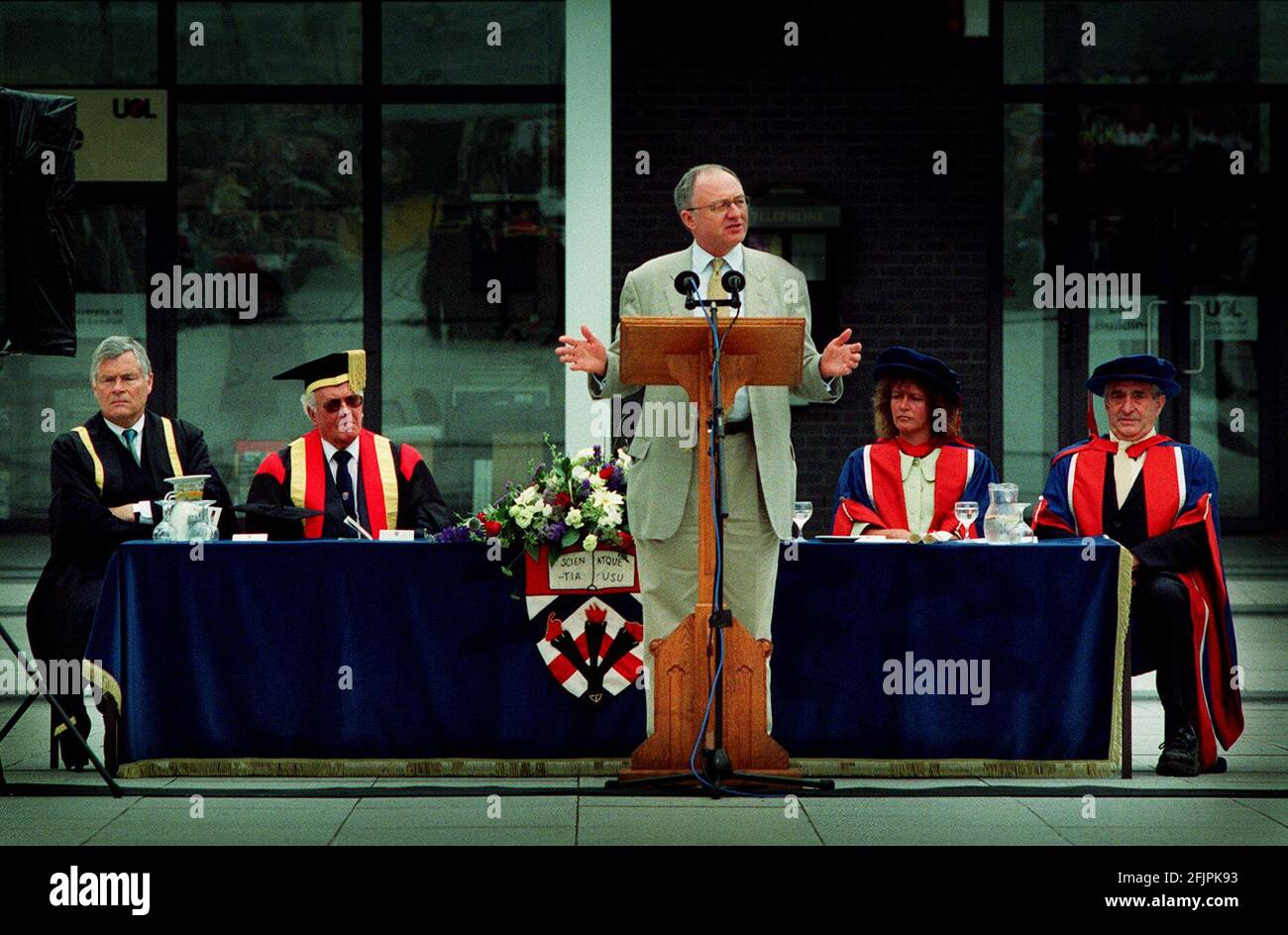 LIVINGSTON SPEAKING AT THE OPENING OF THE DOCKLANDS CAMPUS OF THE ...