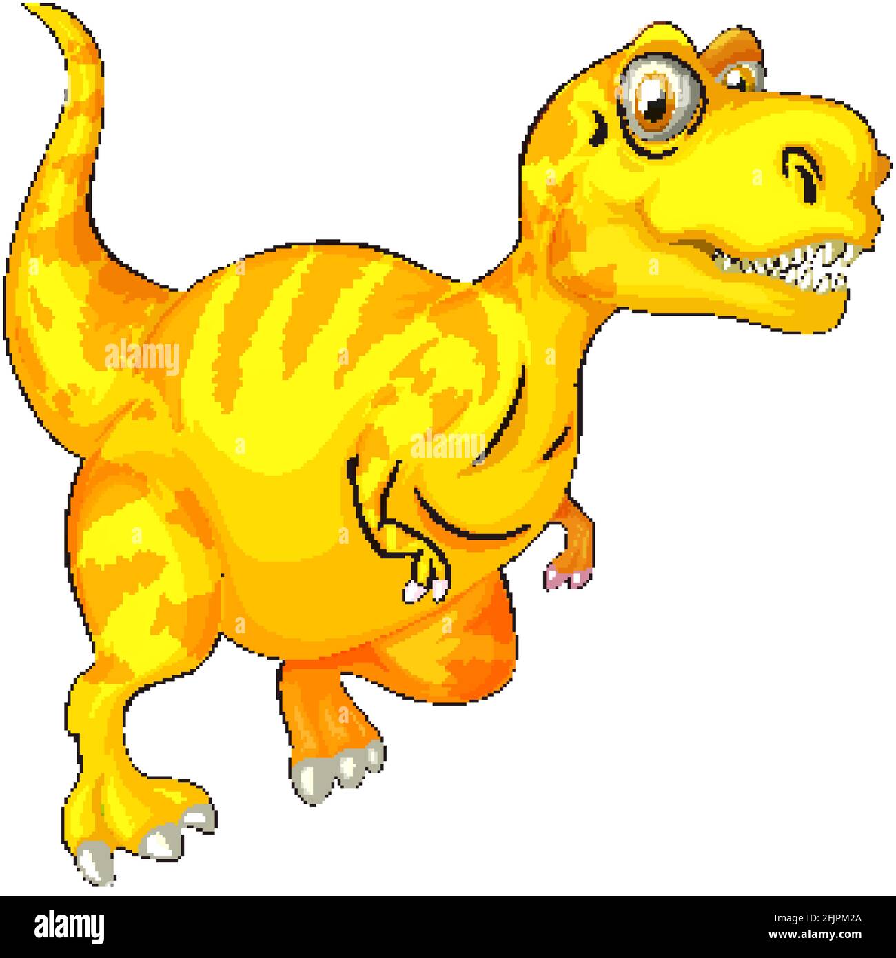 A Raptorex dinosaur cartoon character illustration Stock Vector Image & Art  - Alamy