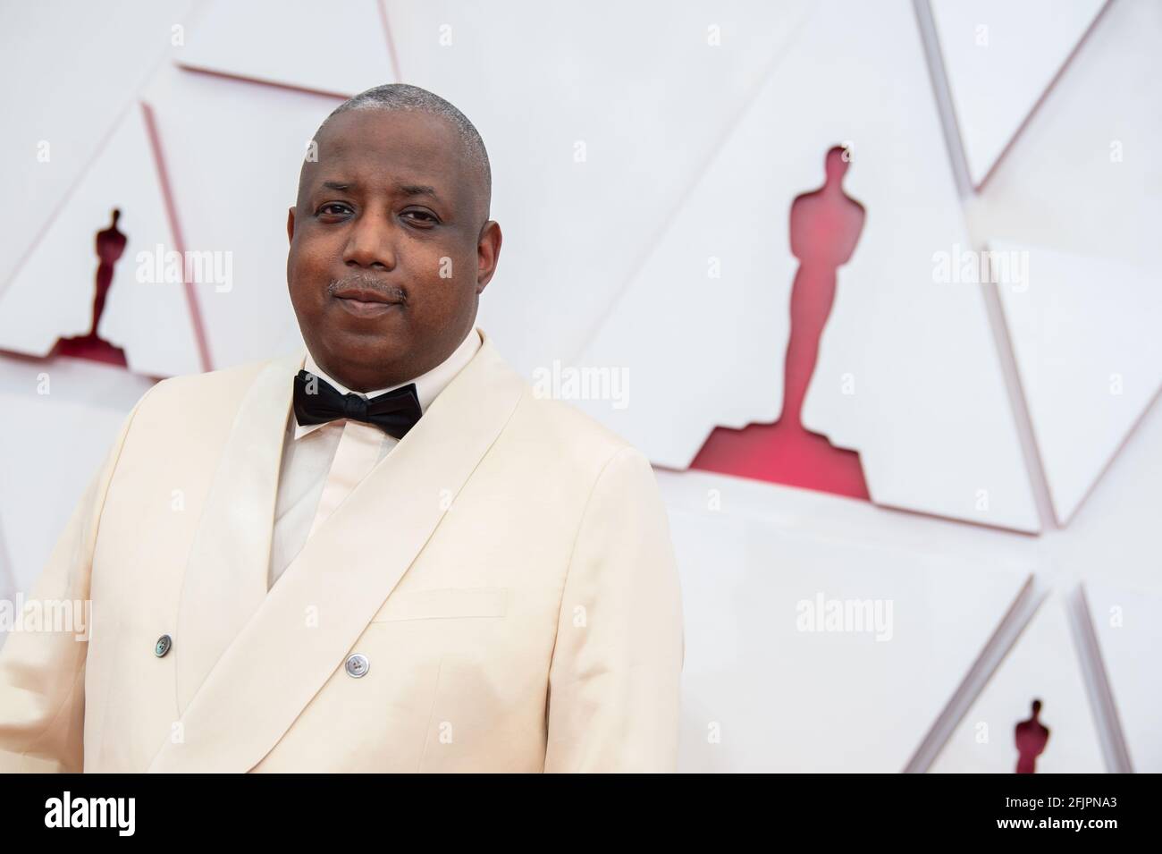 Los Angeles, USA. 25th Apr, 2021. Oscar® nominee Kemp Powers arrives on the red carpet of The 93rd Oscars® at Union Station in Los Angeles, CA on Sunday, April 25, 2021. (Photo courtesy Matt Petit/A.M.P.A.S. via Credit: Sipa USA/Alamy Live News Stock Photo