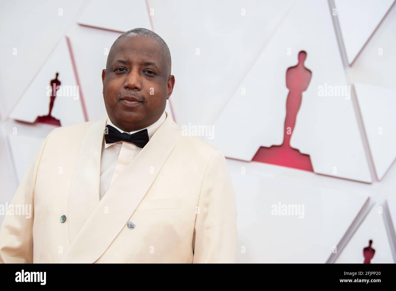 Los Angeles, USA. 25th Apr, 2021. Oscar® nominee Kemp Powers arrives on the red carpet of The 93rd Oscars® at Union Station in Los Angeles, CA on Sunday, April 25, 2021. (Photo courtesy Matt Petit/A.M.P.A.S. via Credit: Sipa USA/Alamy Live News Stock Photo