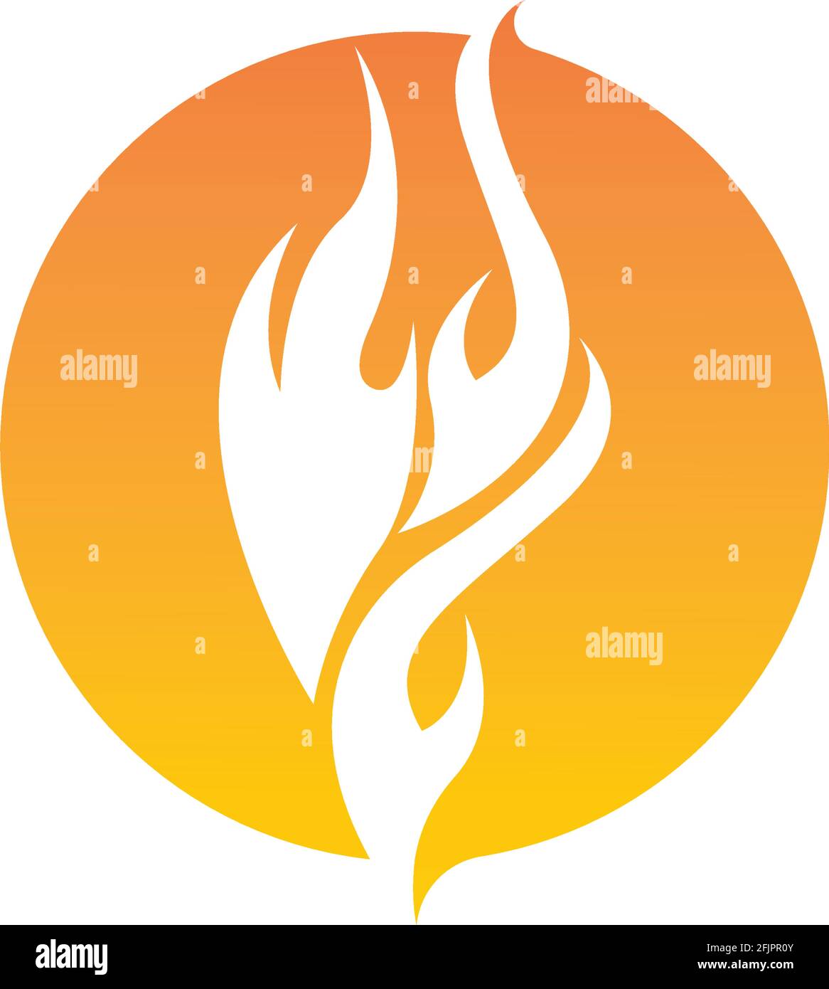 Fire flame vector illustration design template Stock Vector Image & Art ...