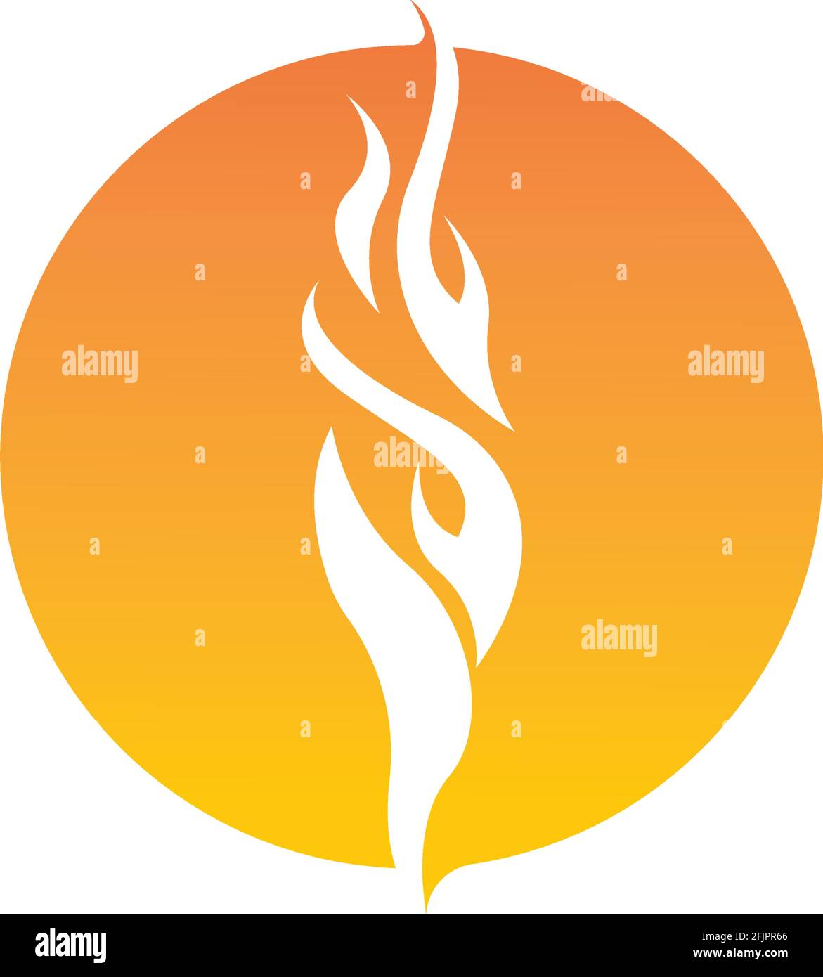 Fire flame vector illustration design template Stock Vector Image & Art ...