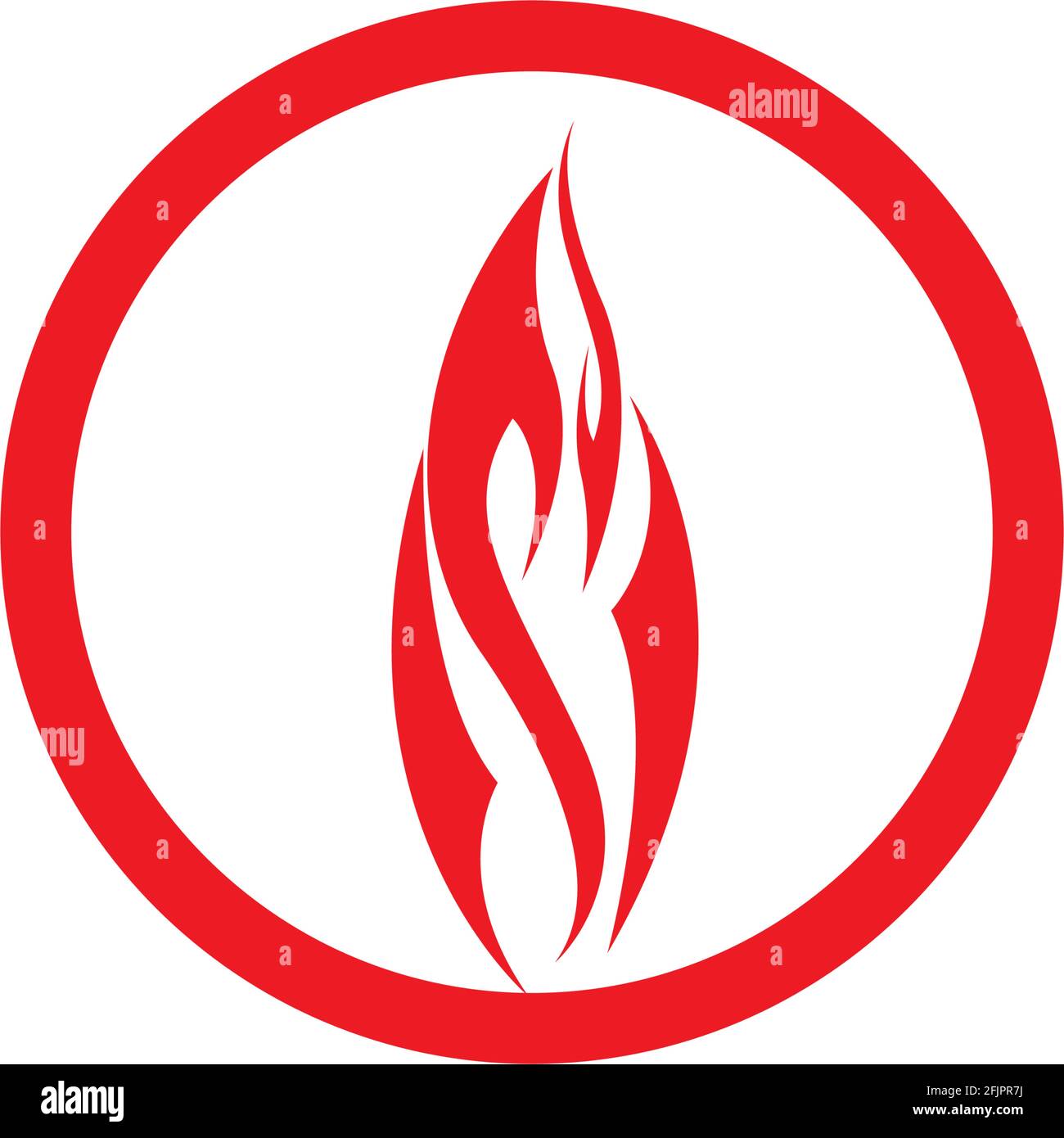 Fire flame vector illustration design template Stock Vector Image & Art ...