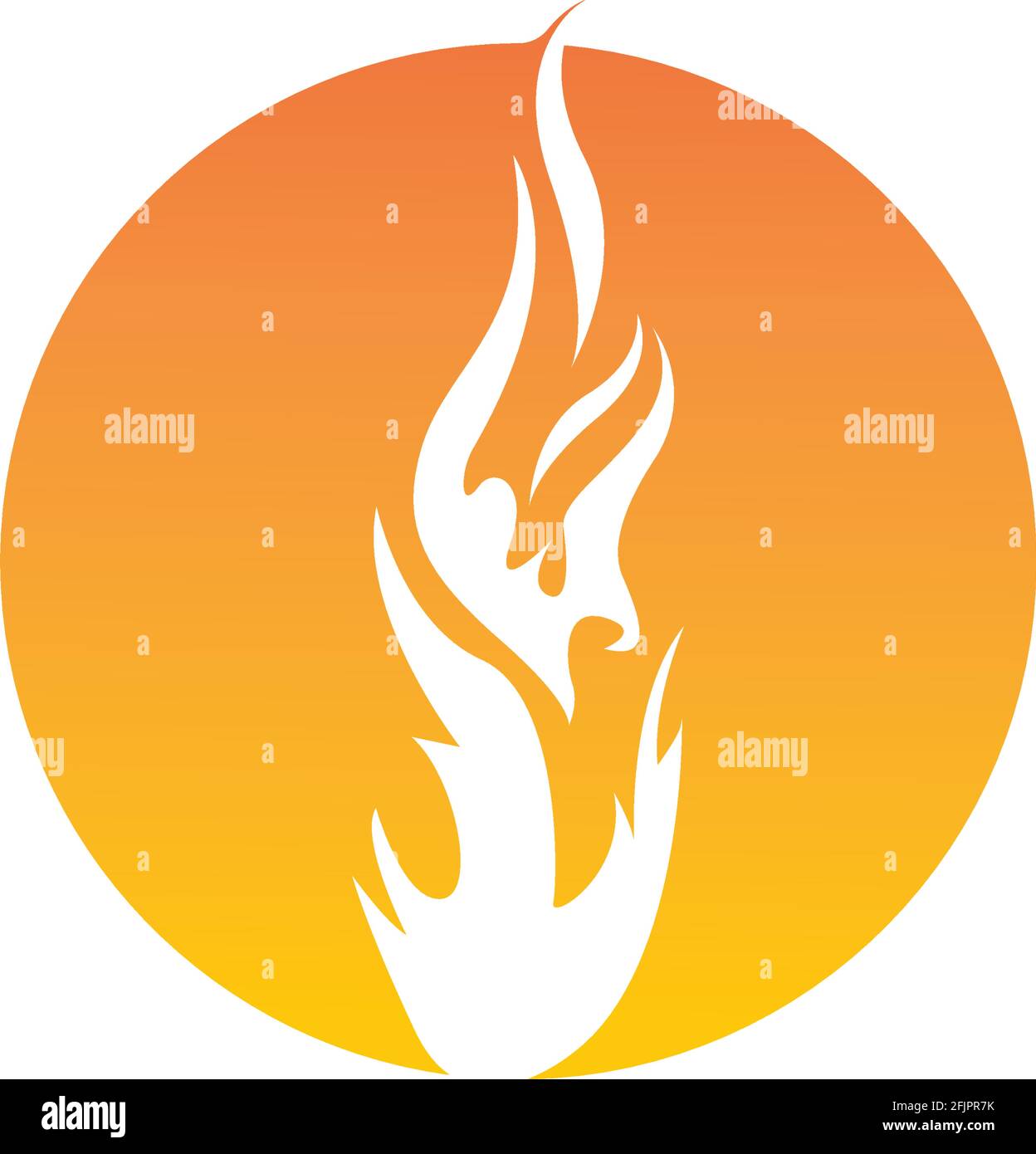 Fire flame vector illustration design template Stock Vector Image & Art ...