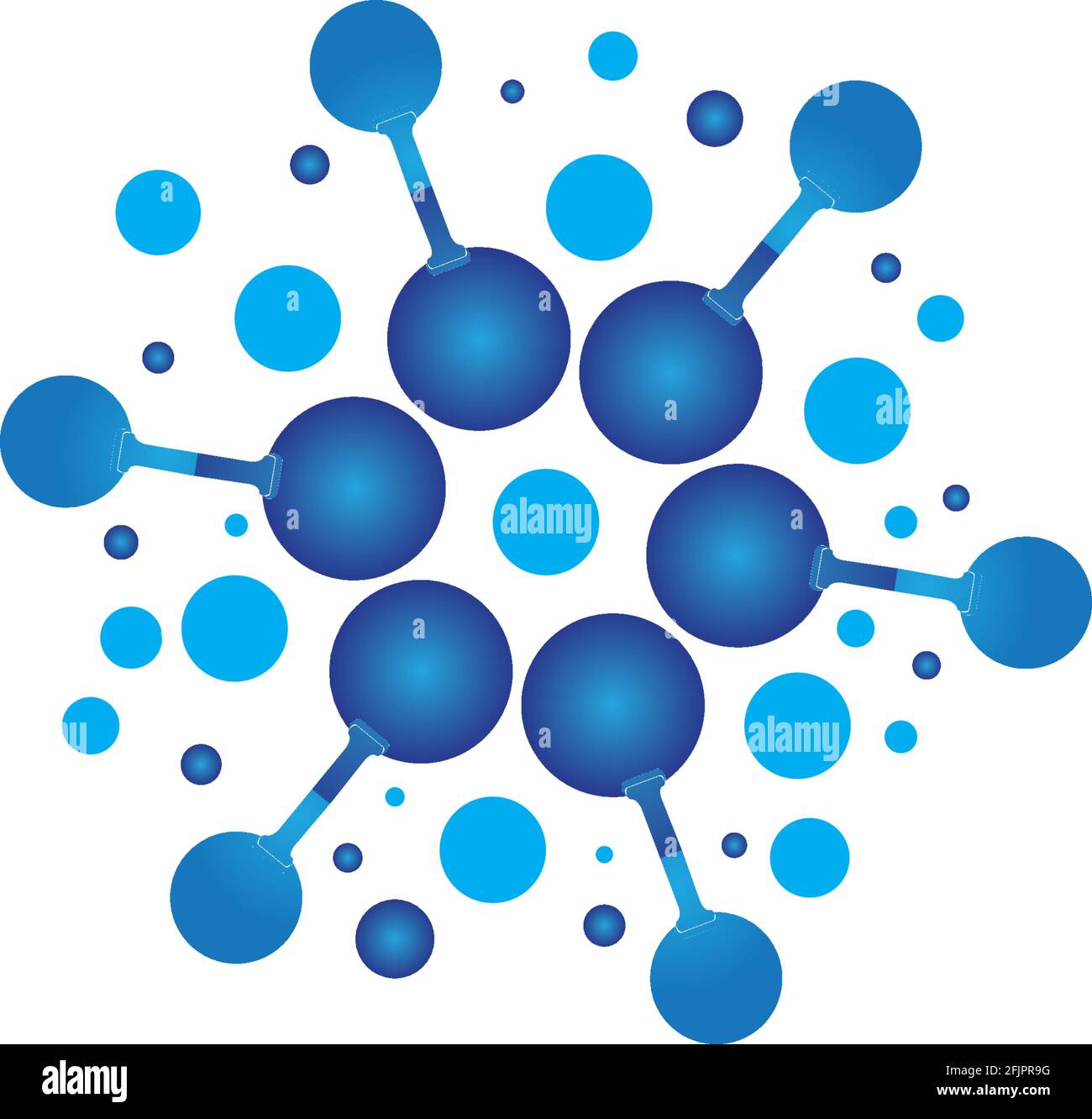 Molecule symbol logo template vector illustration design Stock Vector ...