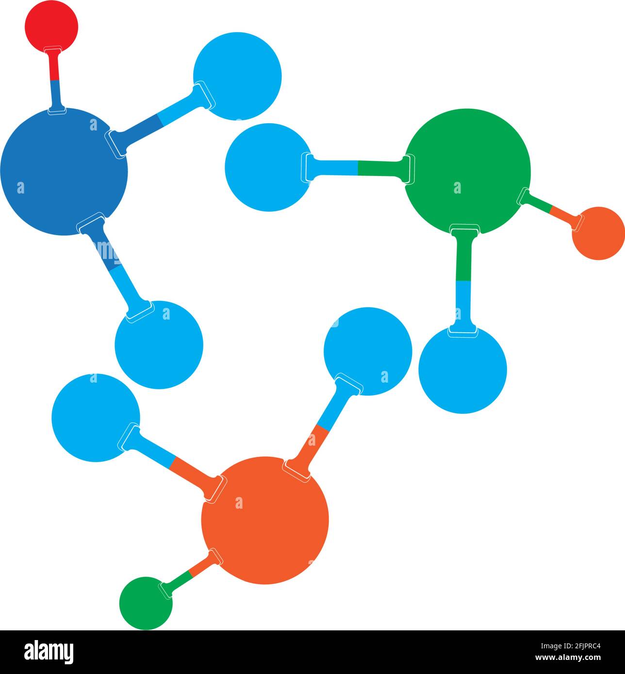 Molecule symbol logo template vector illustration design Stock Vector