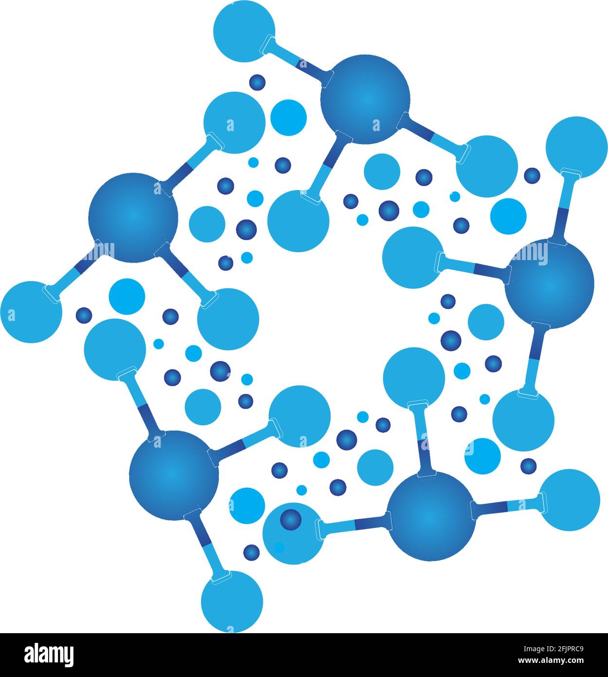 Molecule symbol logo template vector illustration design Stock Vector ...