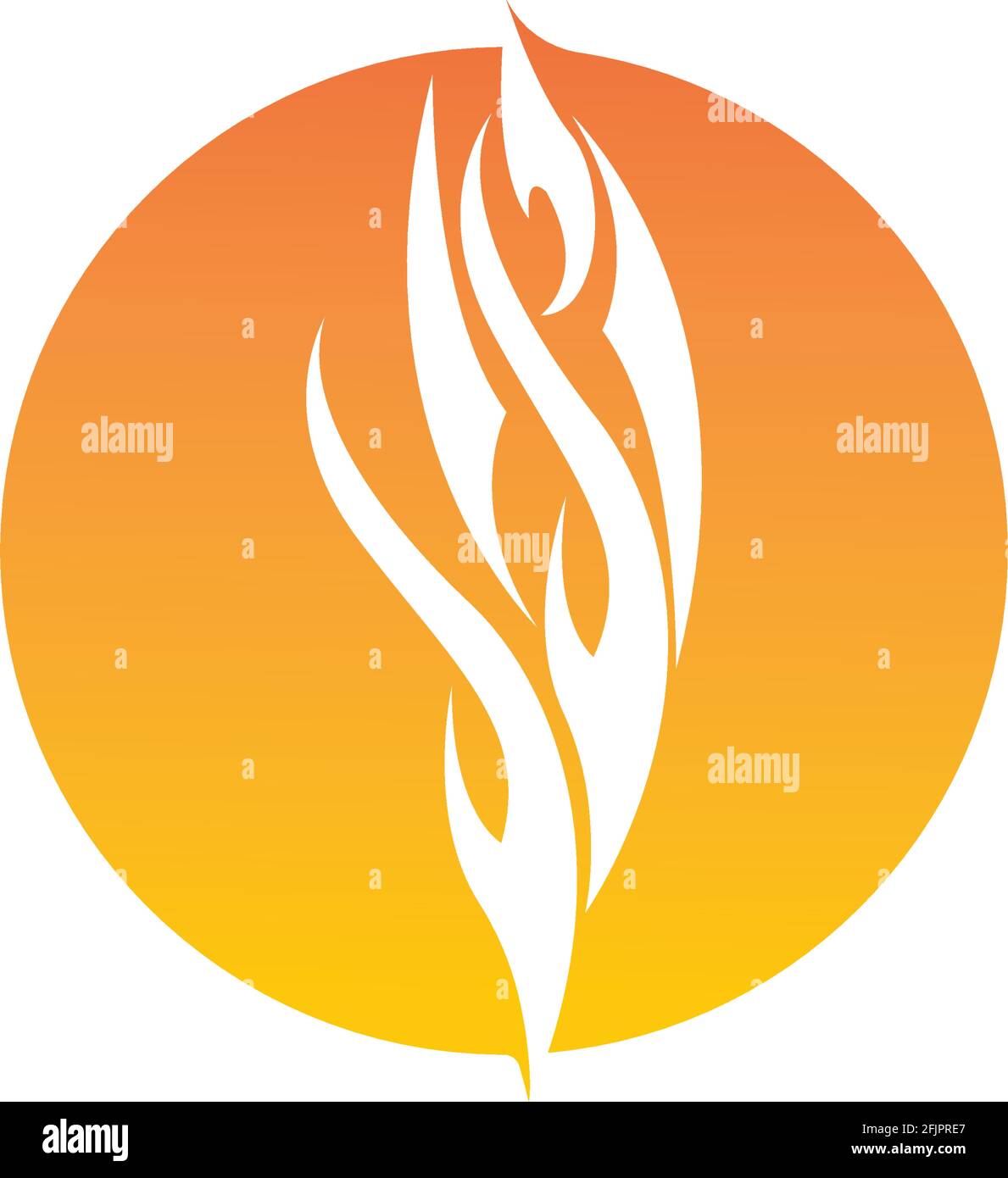 Fire flame vector illustration design template Stock Vector Image & Art ...