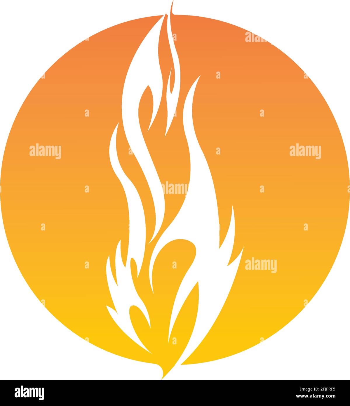 Fire flame vector illustration design template Stock Vector Image & Art ...