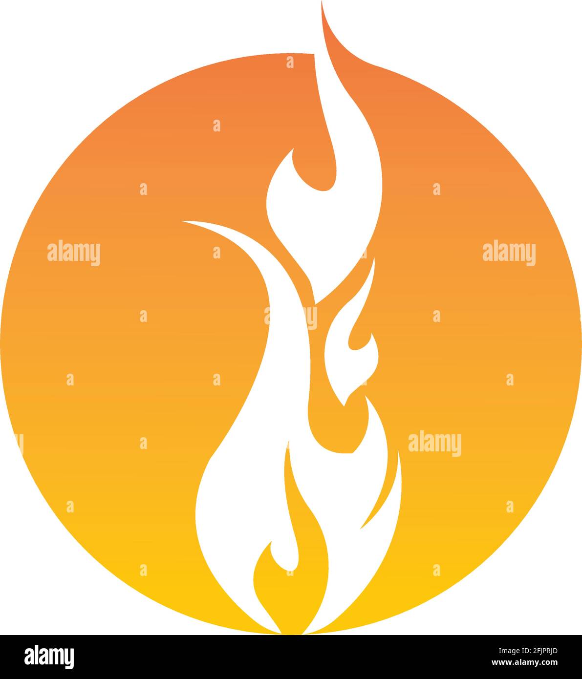 Fire flame vector illustration design template Stock Vector Image & Art ...