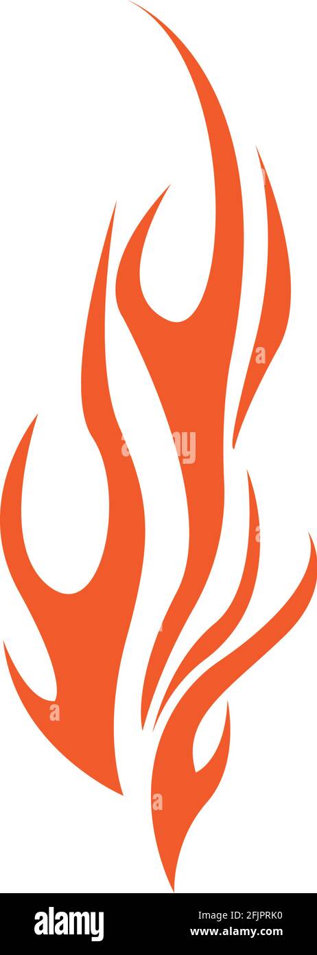 Fire flame vector illustration design template Stock Vector Image & Art ...