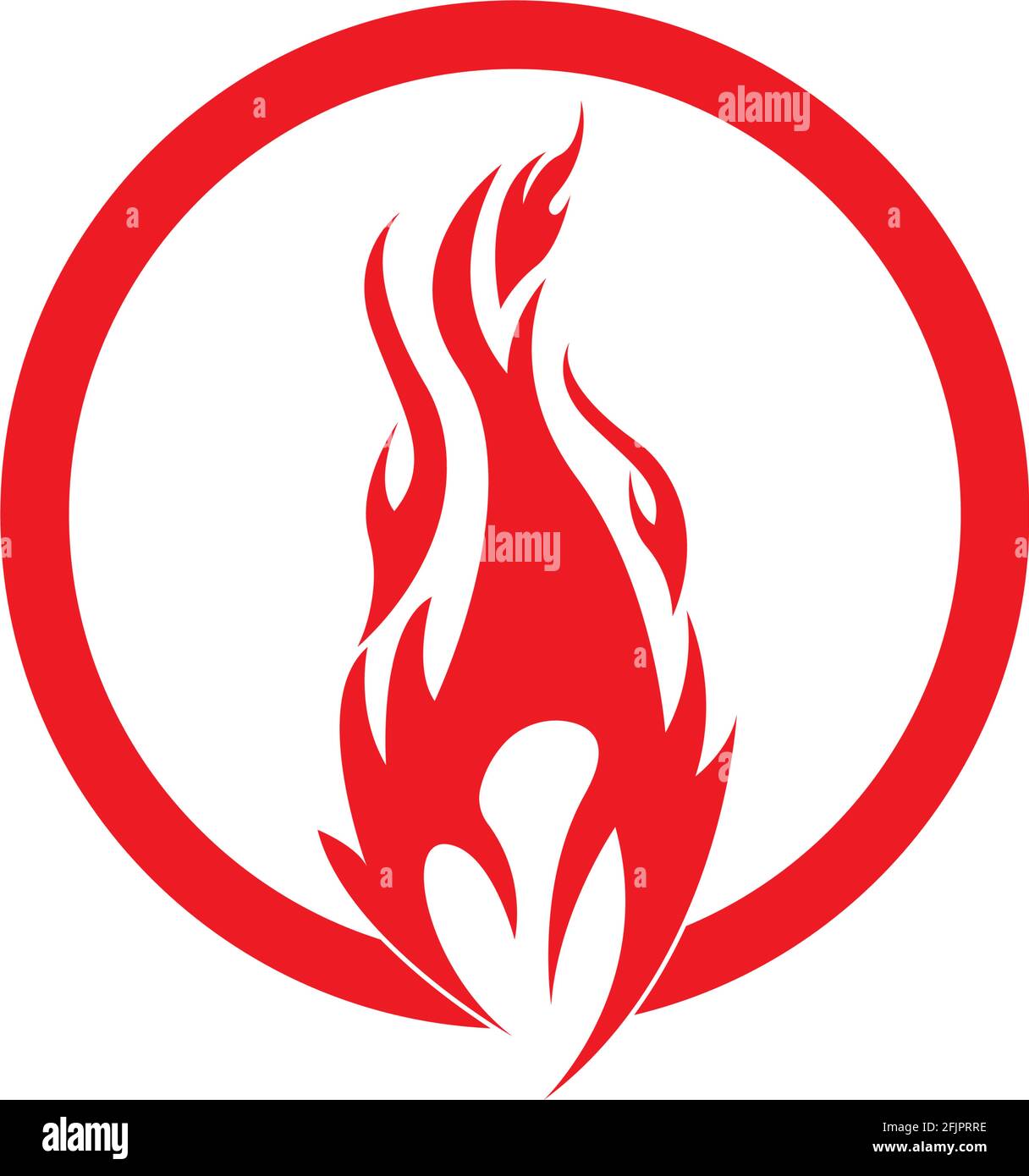Fire flame vector illustration design template Stock Vector Image & Art ...