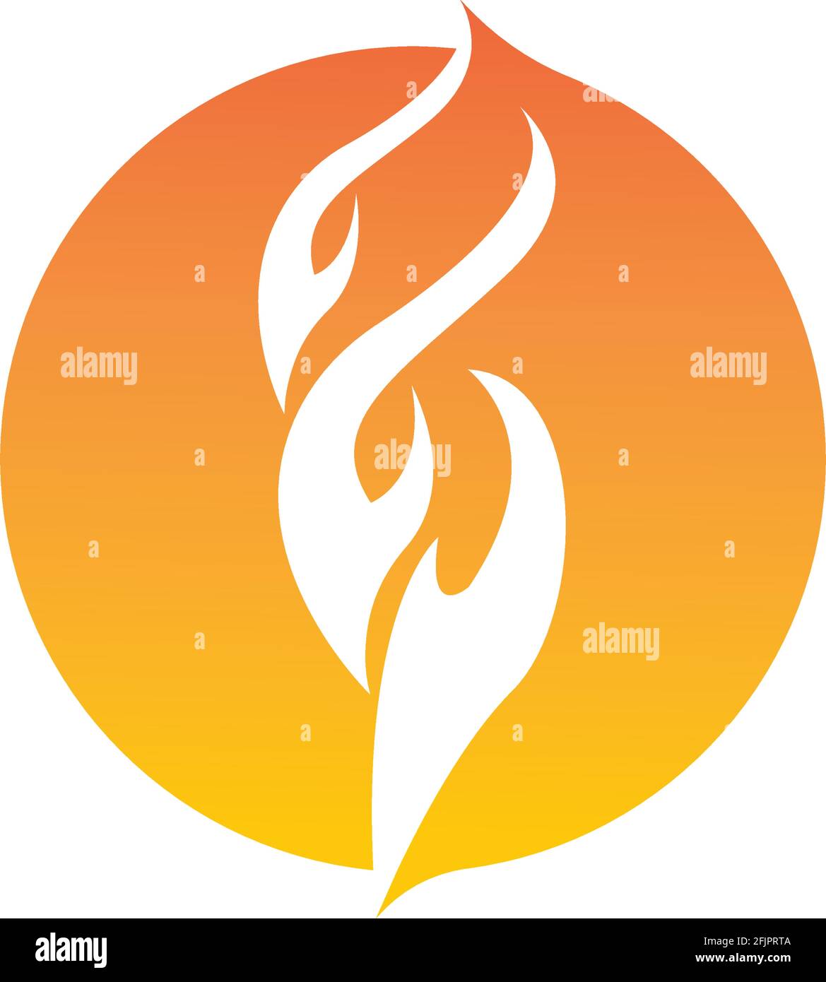 Fire flame vector illustration design template Stock Vector Image & Art ...
