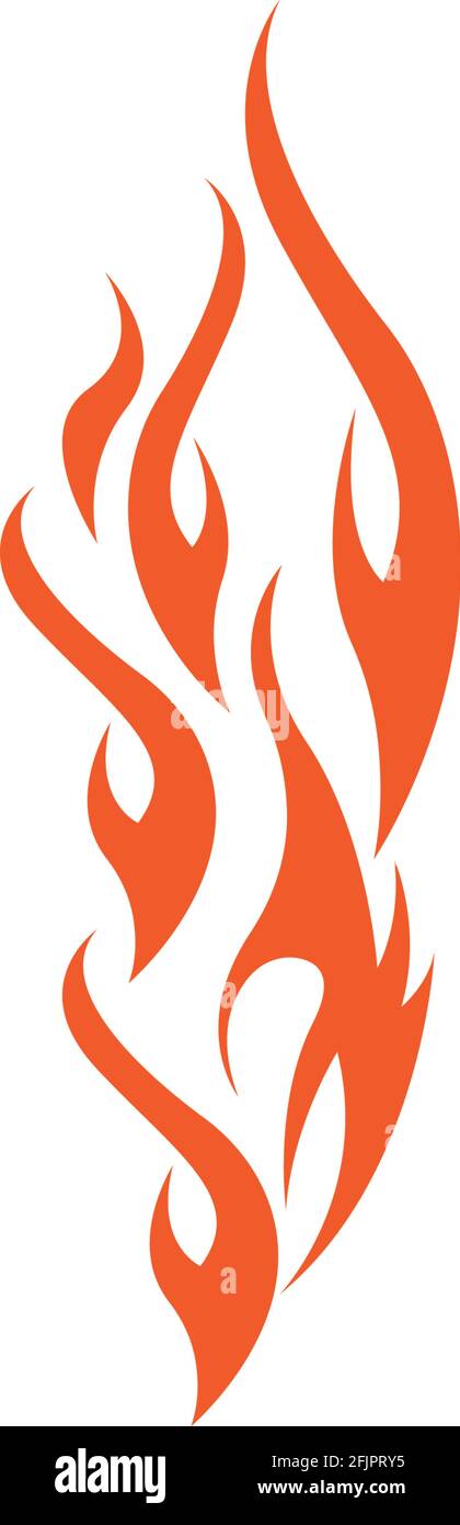 Fire flame vector illustration design template Stock Vector Image & Art ...