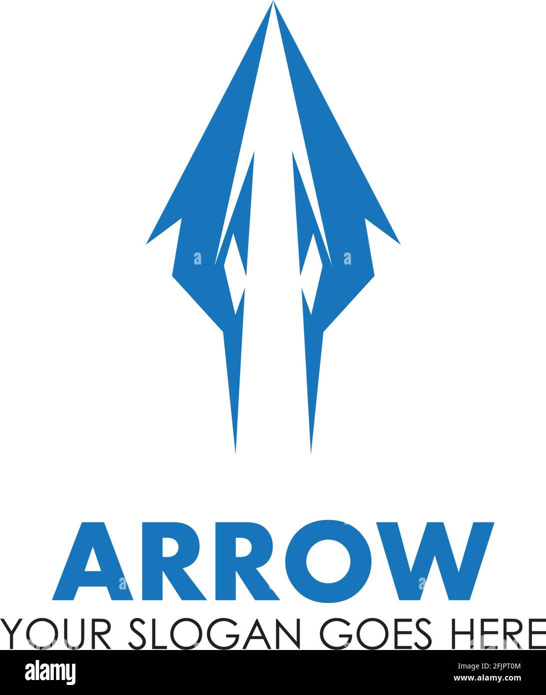 Arrow vector illustration icon Logo Template design Stock Vector Image ...